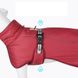 Потовщена тепла бавовняна куртка для собак Derby Red, XL, 35 см, 58-66 см, 38 см
