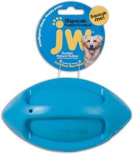 Футбольный мяч для собак JW Pet iSqueak Funble JW