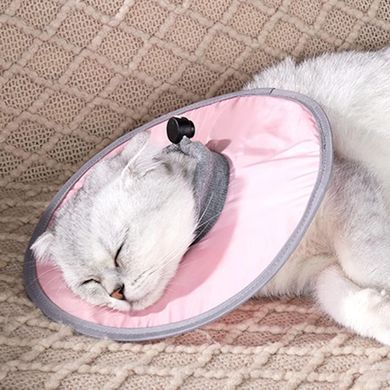 Захисний комір для котів і маленьких собак Derby Breathable Cat Elizabeth Collar, Pink Derby