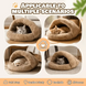 Тепла лежанка для котів і маленьких собак Cozy Semi-Enclosed Pet Bed, 60х45х28 см