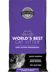 Наполнитель для кошачьего туалета World's Best Cat Litter - Multiple Cat Lavender-Scented World's Best