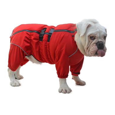 Комбинезон-дождевик для собак Derby Dog Suit Red Derby