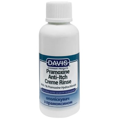 Кондиціонер від зуду Davis Pramoxine Anti-Itch Creme Rinse з 1% прамоксін гідрохлоридом для собак та котів Davis Veterinary