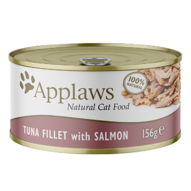 Консервы для котов Applaws Tuna Fillet with Salmon in Broth с тунцом и лососем Applaws