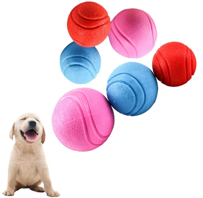 Жевательный мяч для собак TPR Bouncy Pet Ball Derby