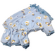 Флисовый комбинезон для собак Pelushka Ducks, M, 38 см, 55 см, 38 см