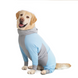 Комбинезон для защиты собак от солнца KOOGAL Blue с капюшоном, XL, 38 см, 60 см, 34-38 см