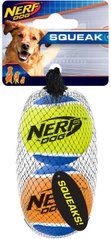 Теннисные мячики Nerf Dog Squeaker для собак с интерактивной пищалкой, 2 шт. Nerf Dog