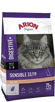 Сухой корм для котов ARION Adult Cat Sensible 32/19 Salmon ARION