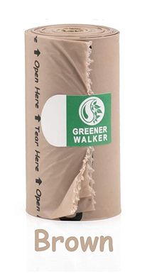 Біорозкладні пакети для збору фекалій собак Greener Walker