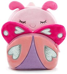 Дитячий плюшевий рюкзак NICE CHOICE Pink Butterfly