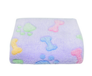 Плед для домашніх тварин Soft Flannel Fleece Dog Blanket Bone Derby