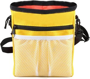 Сумка для вигулу і тренувань собак Dog Treat Bag yellow Derby