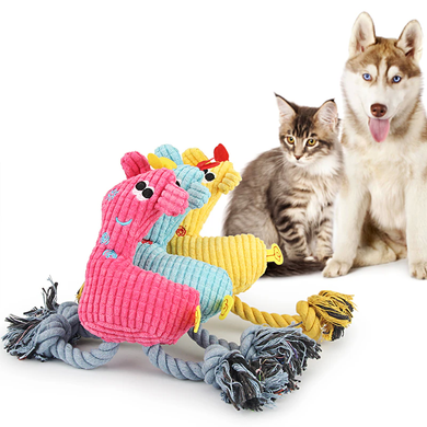 Мягкая игрушка Олень с веревочками для собак Royal Pets