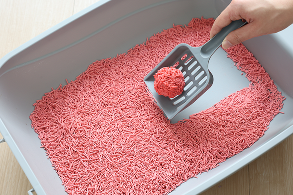 Біорозкладний наповнювач для котячих туалетів UNIQ PETS CAT LITTER TOFU peach UniQ PETS