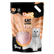 Біорозкладний наповнювач для котячих туалетів UNIQ PETS CAT LITTER TOFU peach, 12 л, 5 кг