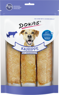 Жевательная говяжья кожа с куриной грудкой Dokas