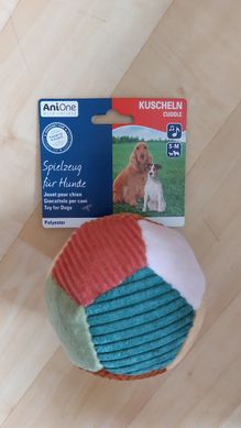 Мягкая игрушка-мяч для собак AniOne Toy Patchwork Ball