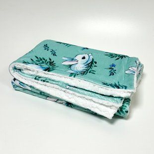 Одеяло для животных Derby Sherpa Blanket, Bunny Hugs Blanket Derby