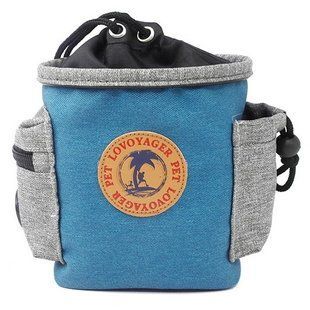 Сумка для вигулу і дресирувань LOVOYAGER Dog Treat Bag Jeans Voyager Pet