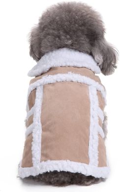Тепла зимова куртка на вовні для собак