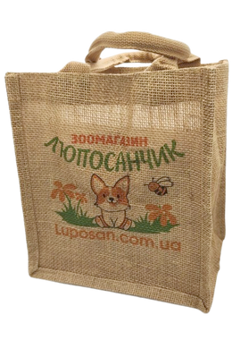 Еко сумка Люпосанчик 21х15х23 см Люпосанчик