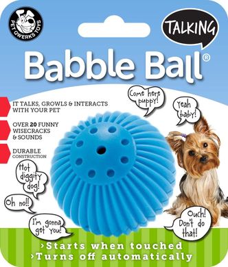 Интерактивная игрушка-мяч для собак Pet Qwerks Talking Babble Ball Pet Qwerks Toys
