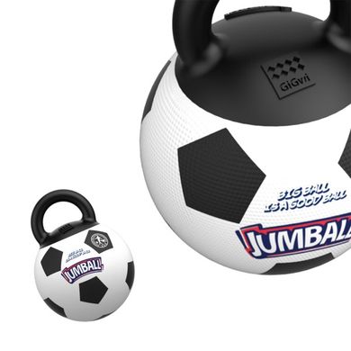 Іграшка для Собак Gigwi Jumball Футбольний М'яч c Гумовою Ручкою GiGwi