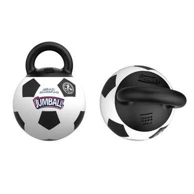Іграшка для Собак Gigwi Jumball Футбольний М'яч c Гумовою Ручкою GiGwi