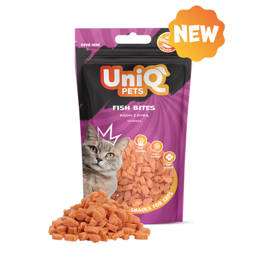 Ласощі для котів Uniq PETS CAT SNACKS MIMI Рибні шматочки UniQ PETS