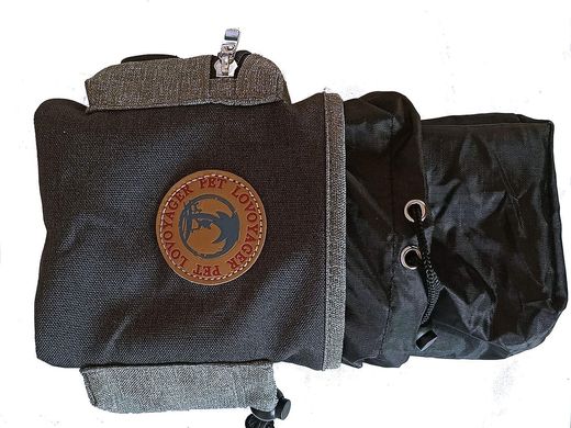 Сумка для выгула и дрессировок LOVOYAGER Dog Treat Bag Black Voyager Pet