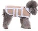 Теплая зимняя куртка на овчине для собак, XL, 40 см, 49-60 см, 34,5-41,5 см