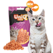 Ласощі для котів Uniq PETS CAT SNACKS MIMI Рибні шматочки, лосось, 50 г