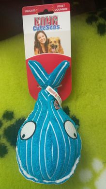 Мягкая игрушка для собак KONG CuteSeas Whale KONG