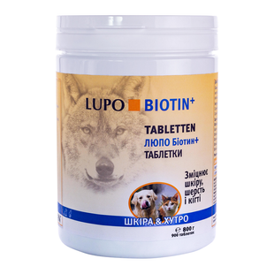 Кормовая добавка по уходу за кожей и шерстью LUPO Biotin+ Tabletten Luposan