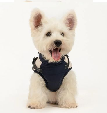 Зимова куртка для собак V.PET.B.R. Luxury Dog Jacket C519 Black&Cream V.PET.B.R