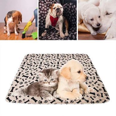 Багаторазова пелюшка для тварин Derby Beige Paws&Bones Derby