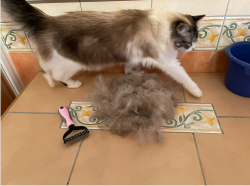 Колтуноріз для видалення підшерстя вовни Single Side Pet Hair Knots Dematting Comb для собак та котів Derby