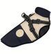 Зимова куртка для собак V.PET.B.R. Luxury Dog Jacket C519 Black&Cream, S, 22,5 см, 39 см, 27 см