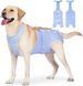 Дихаюча попона для собак Derby Breathable Pet Recovery Suite, Blue, S, 30-35 см, 30-42 см, 32 см