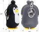 Силиконовая сумка для лакомств YINARONG Penguin, Серый