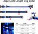 LED ошейник MASBRILL для собак, Голубой, X-Small