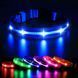 LED ошейник MASBRILL для собак, Голубой, X-Small