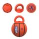 Іграшка для собак Gigwi Jumball Баскетбольний М'яч c Гумовою Ручкою Помаранчевий, X-Large