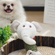 М'яка іграшка для собак Derby Elephant Shape TPR + Rope Dog Toy