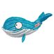 М'яка іграшка для собак KONG CuteSeas Whale, Small