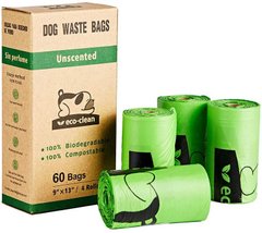 Биоразлагаемые пакеты ECO-CLEAN для фекалий собак