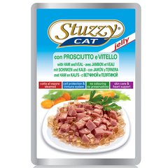 Влажный корм для котов Stuzzy Cat Ham Veal с ветчиной и телятиной в желе Stuzzy