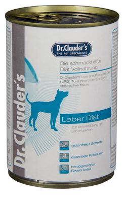 Влажный диетический корм для собак Dr.Clauder's Diet LPD Liver для поддержки функции печени Dr.Clauder's