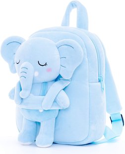 Дитячий рюкзак Lazada with Light Blue Elephant